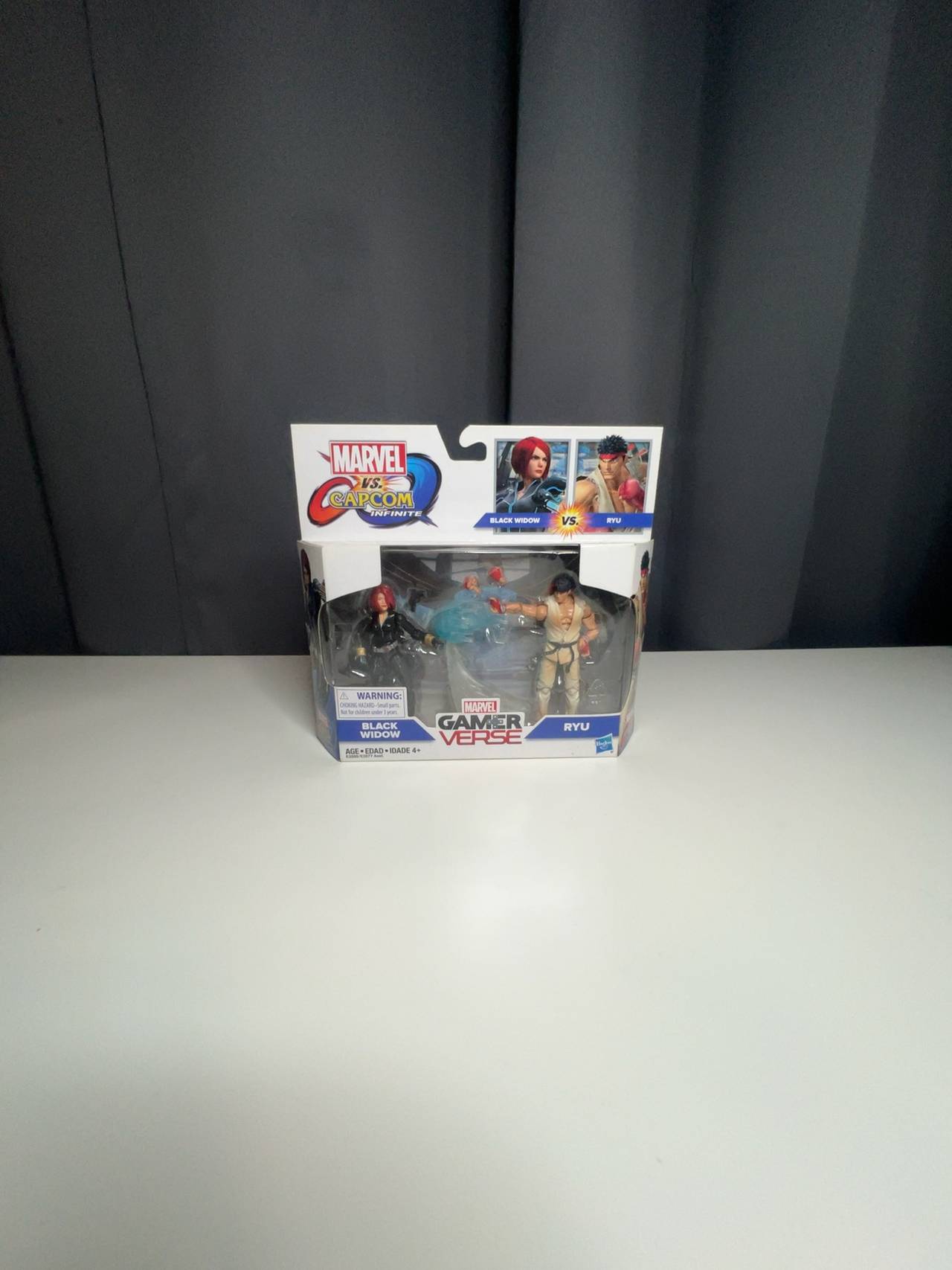 Hasbro Marvel Gamerverse Black Widow & Ryu 2-Pack Action Figures
