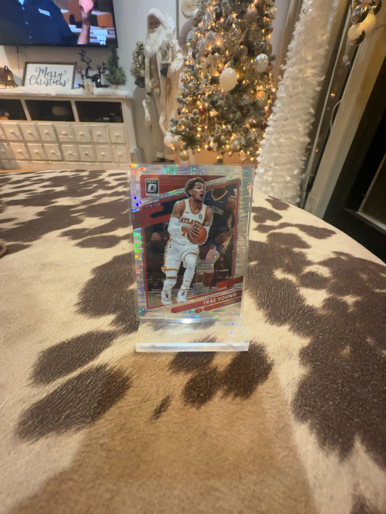 Panini Donruss Optic Trae Young Red Pulsar #51