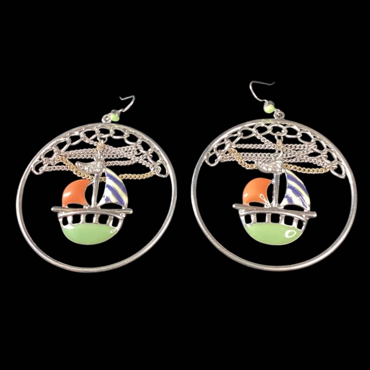 Sailboat Dangle Earrings