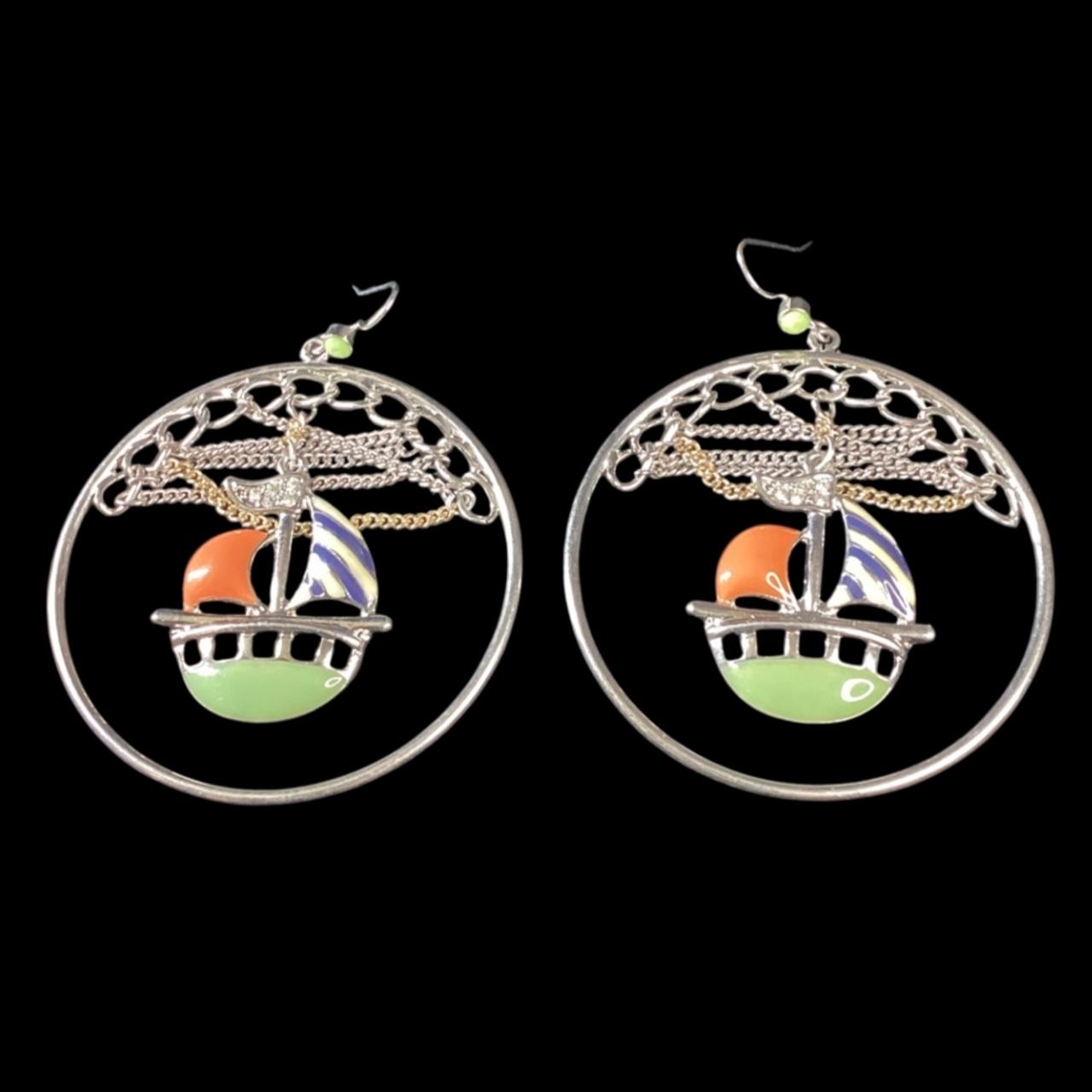 Sailboat Dangle Earrings