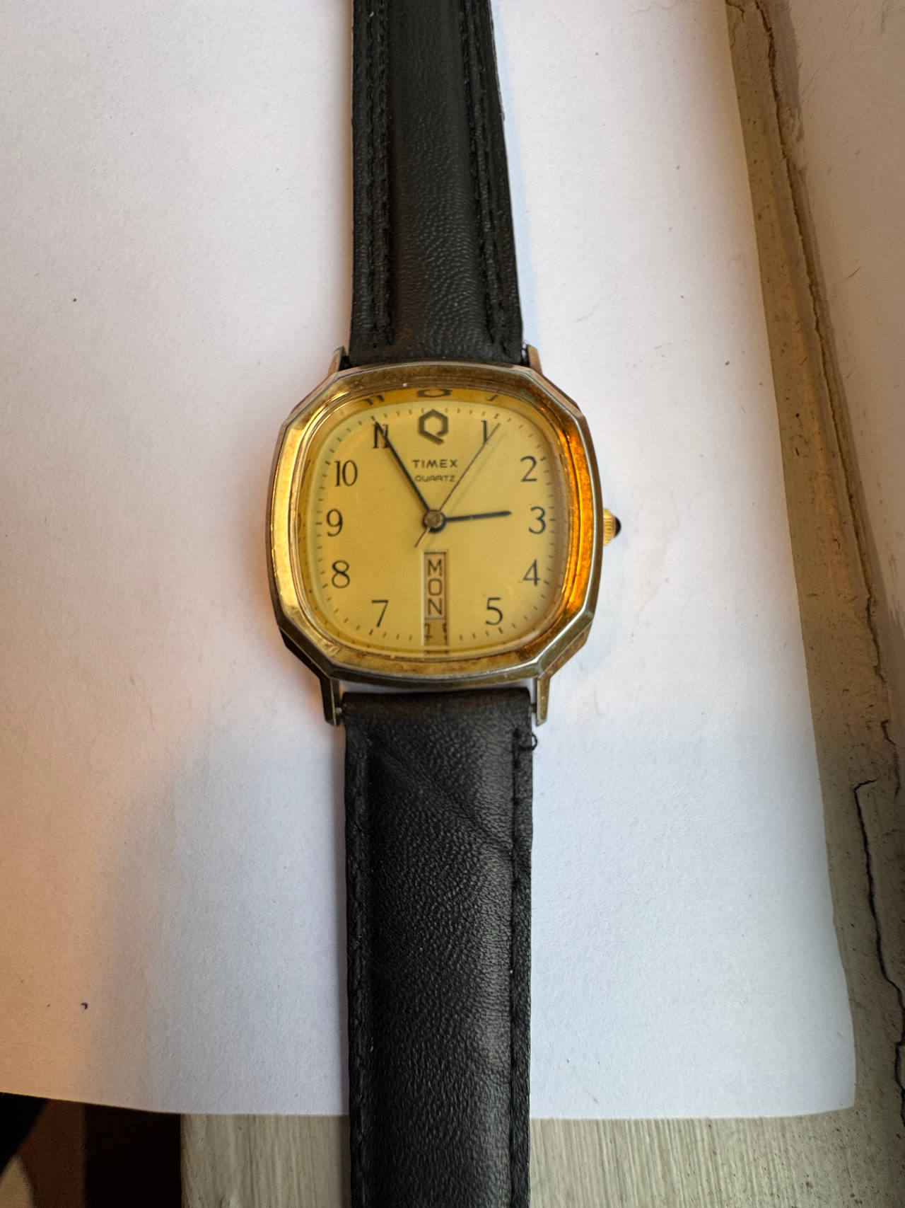 Timex Quartz Day-Date Watch