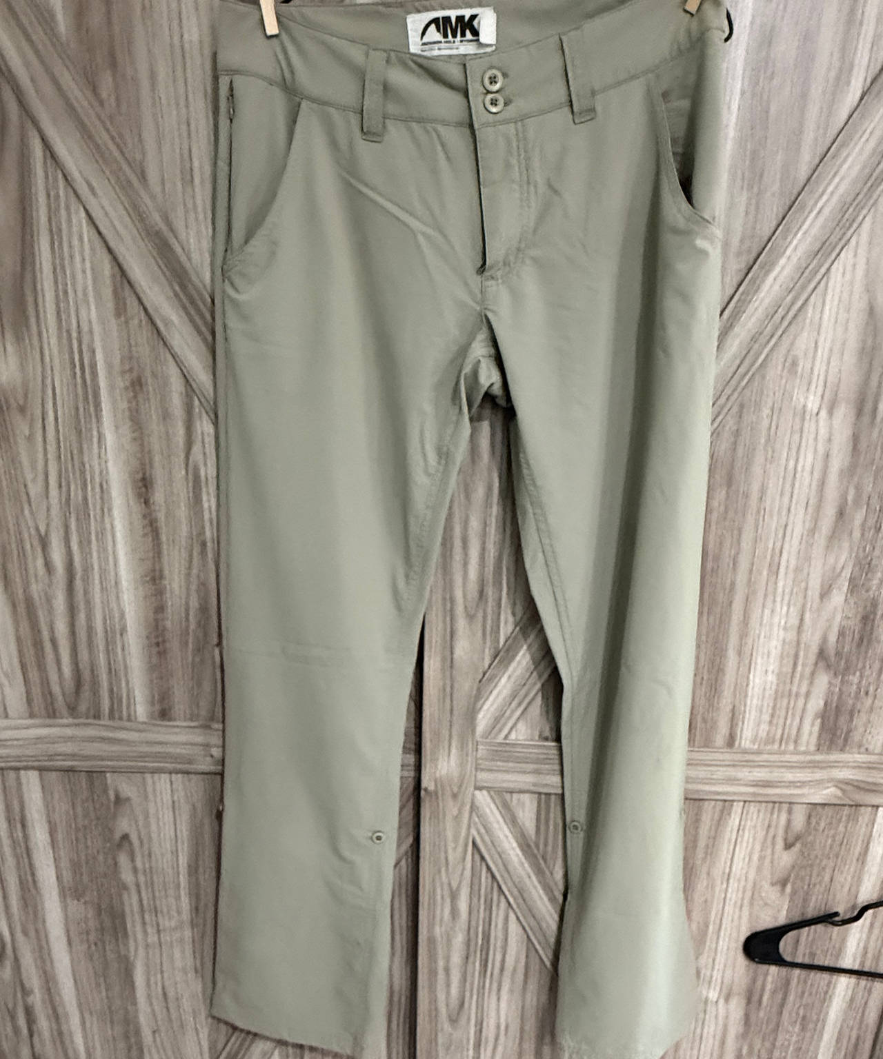 AMK Women's Hiking Pants 6R adjustable pant legs