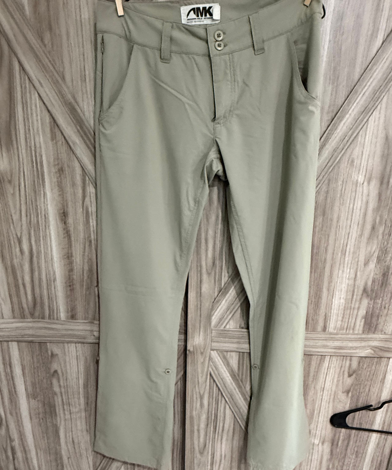 AMK Women's Hiking Pants 6R adjustable pant legs