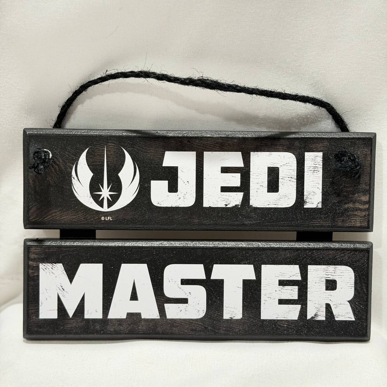 Star Wars Jedi Master Wooden Hanging Sign