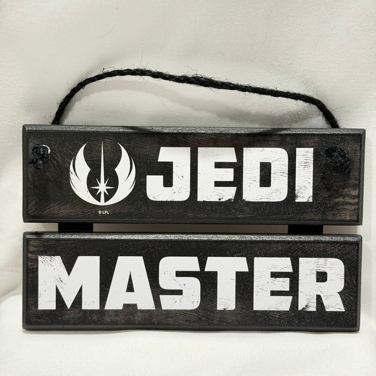 Star Wars Jedi Master Wooden Hanging Sign