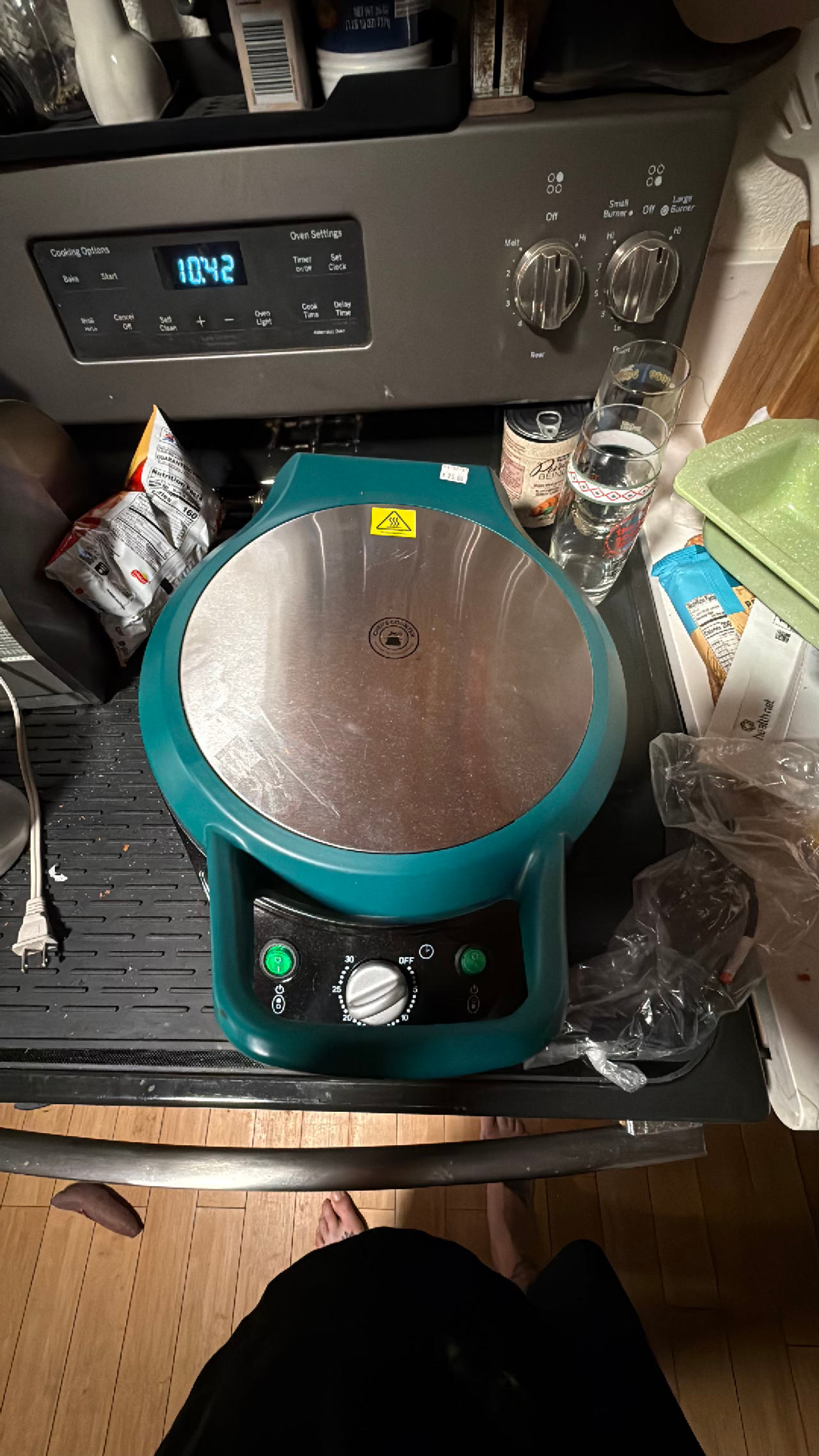 Chef's Counter 12" Electric Pizza Maker