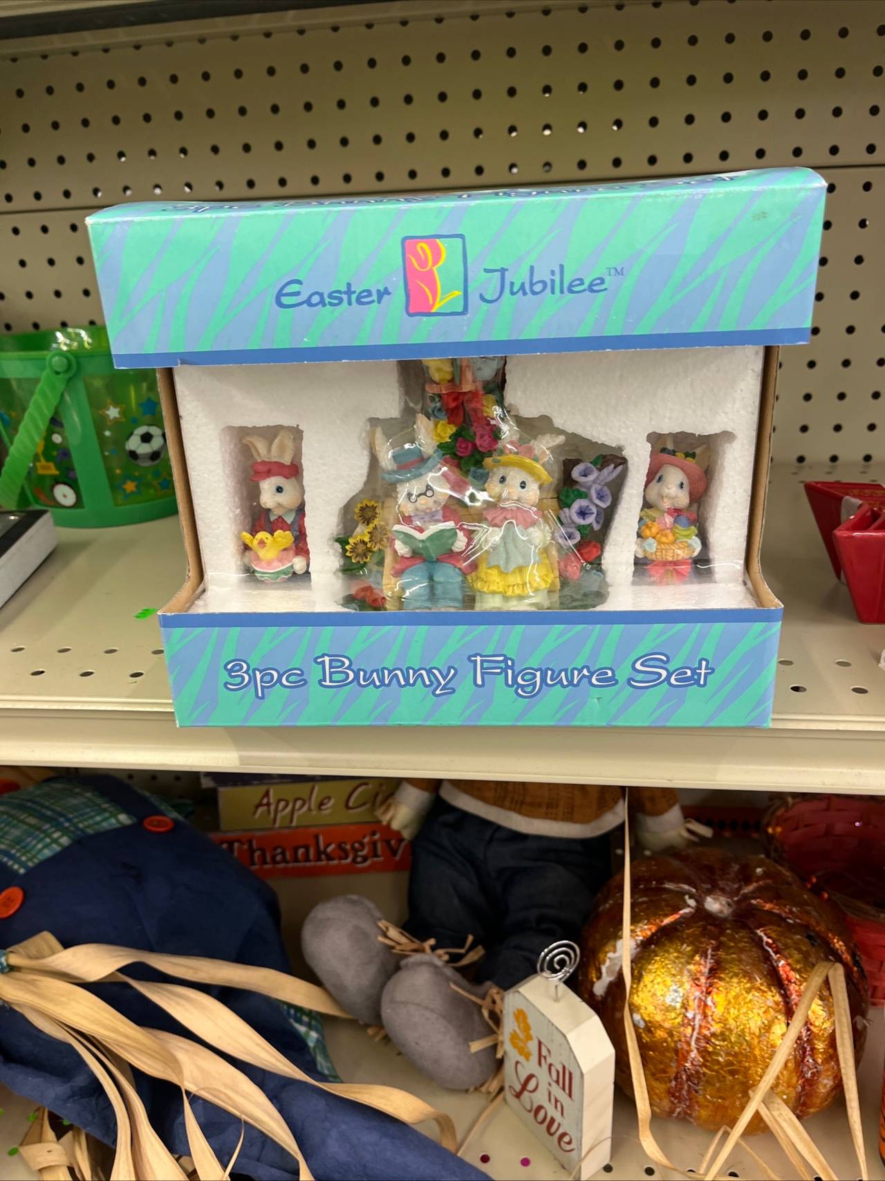 Easter Jubilee 3pc Bunny Figure Set