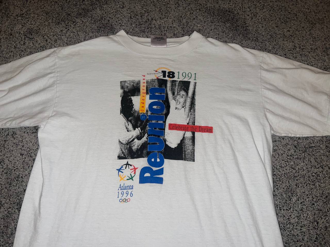 Atlanta 1996 Olympics Reunion T-Shirt XL