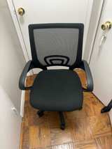 Black Mesh Office Chair - Image 2