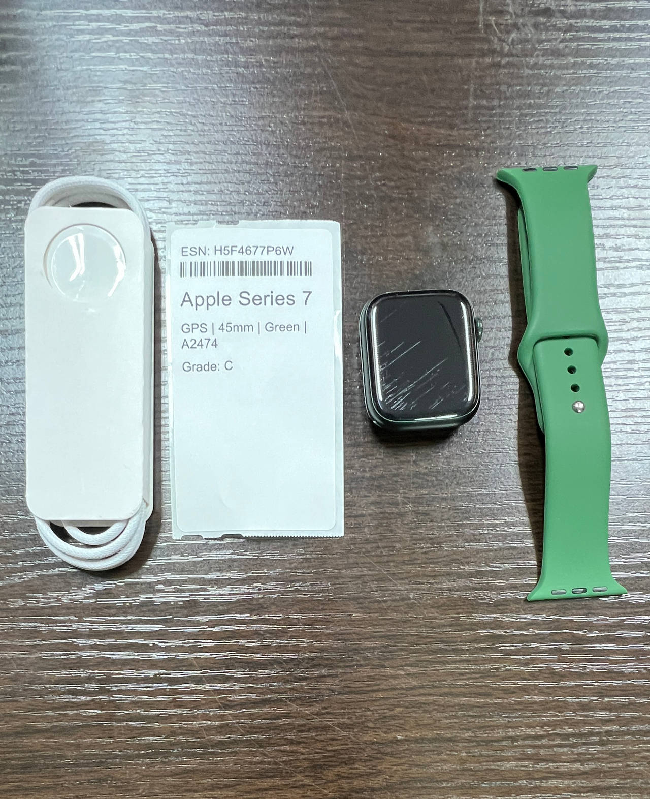 Apple Watch Series 7 GPS 45mm Green Aluminum Case