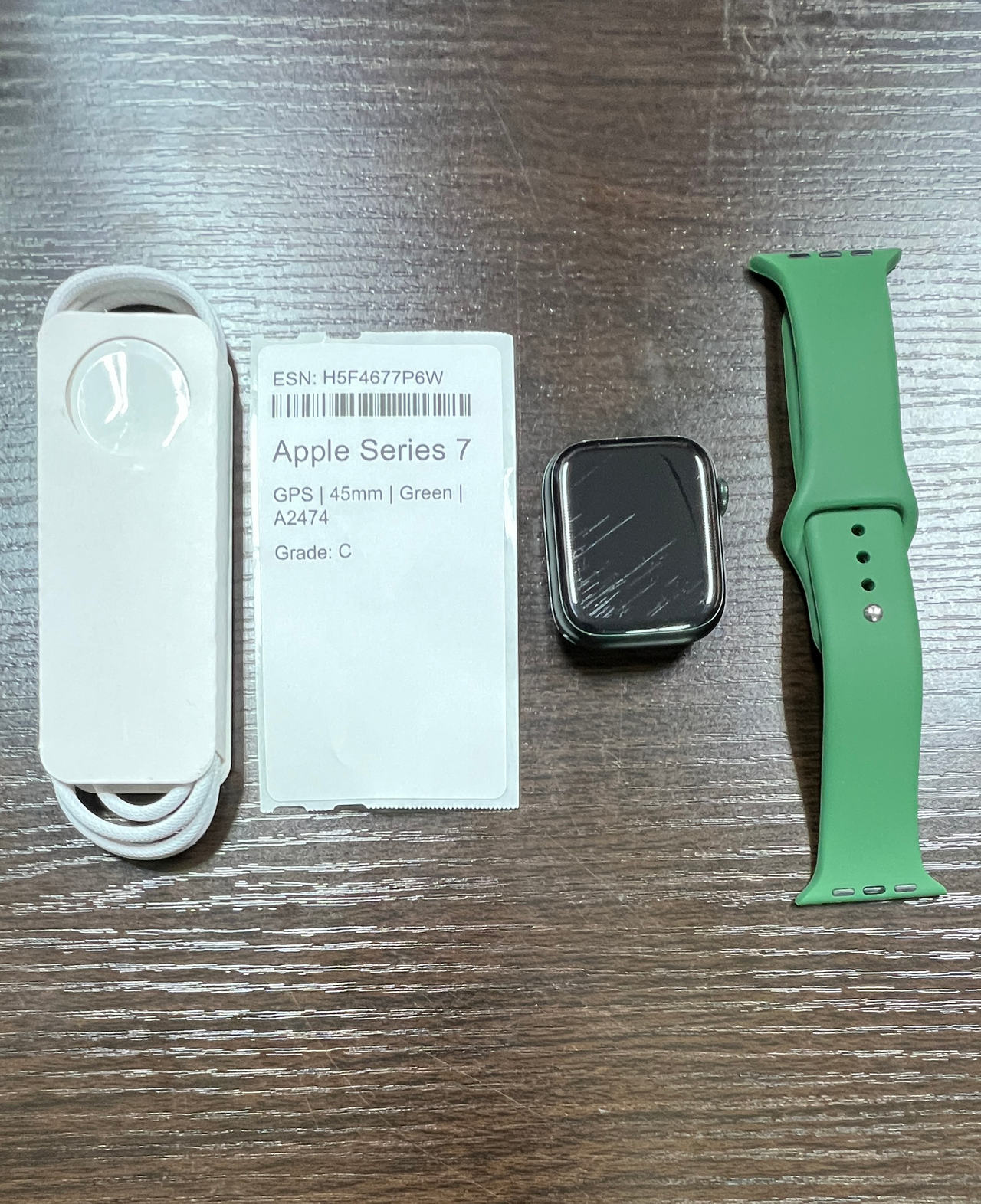 Apple Watch Series 7 GPS 45mm Green Aluminum Case