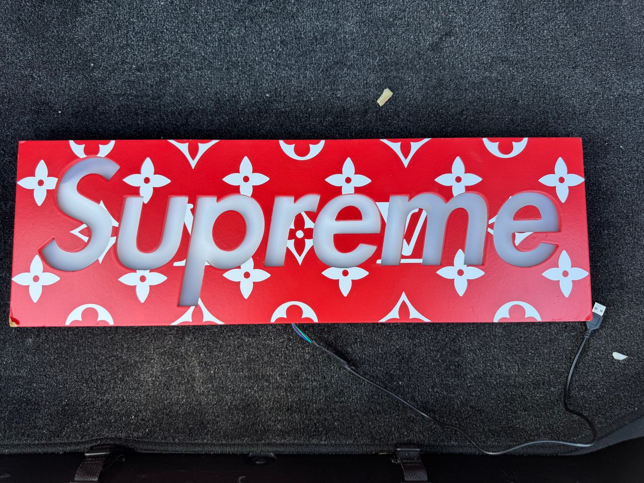 Supreme Custom LED Sign