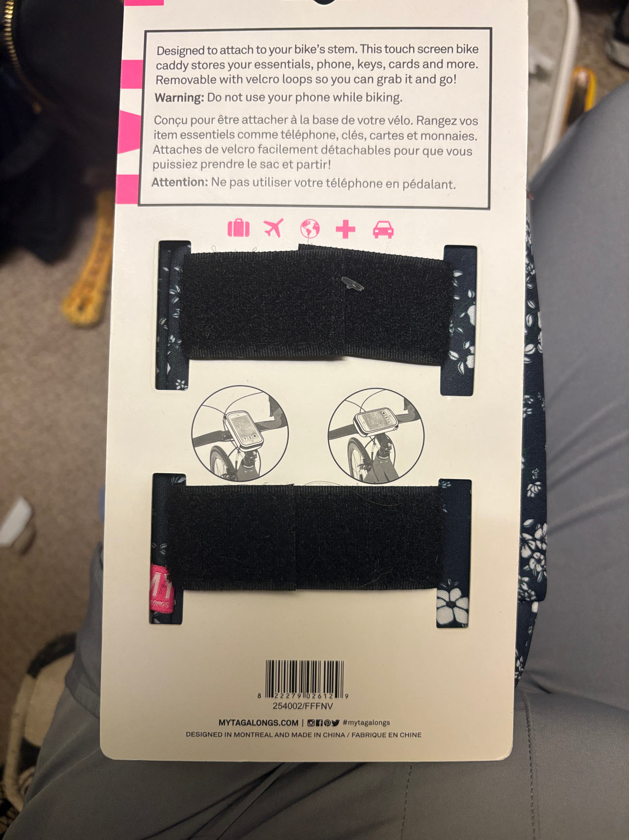 MyTagalongs Bike Stem Caddy