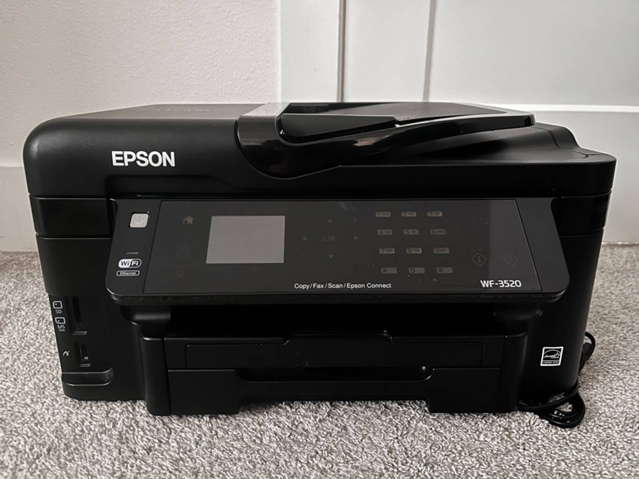 Epson WF-3520 All-in-One Inkjet Printer 