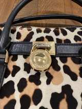Michael Kors Hamilton Large Leopard Calf Hair Tote Bag - Image 4
