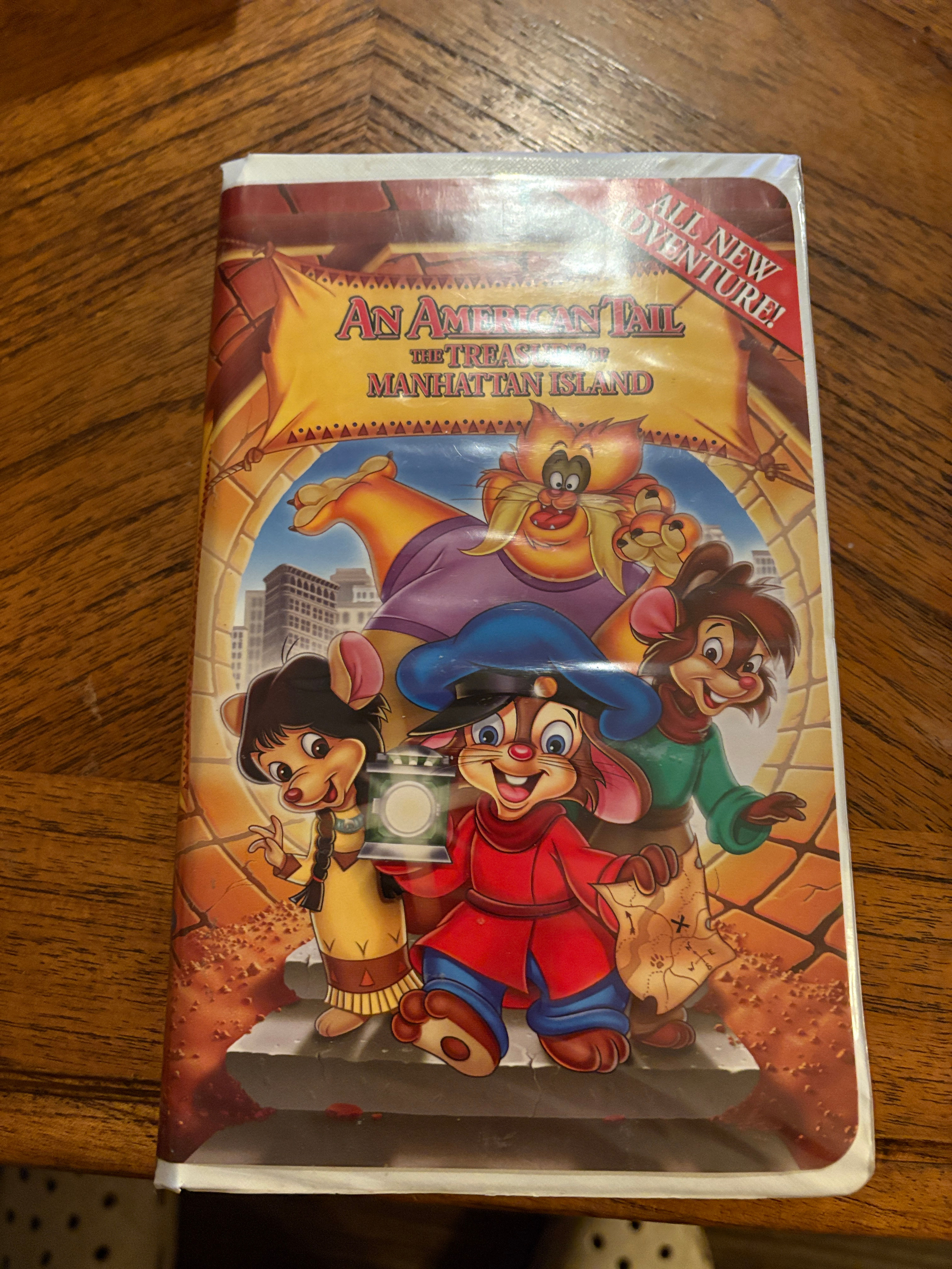 An American Tail: The Treasure of Manhattan Island VHS