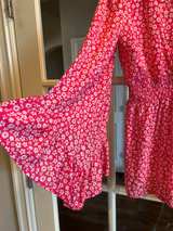 Pink Lily Floral Dress - Image 3
