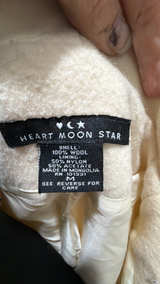 Heart Moon Star Wool Coat - Image 5