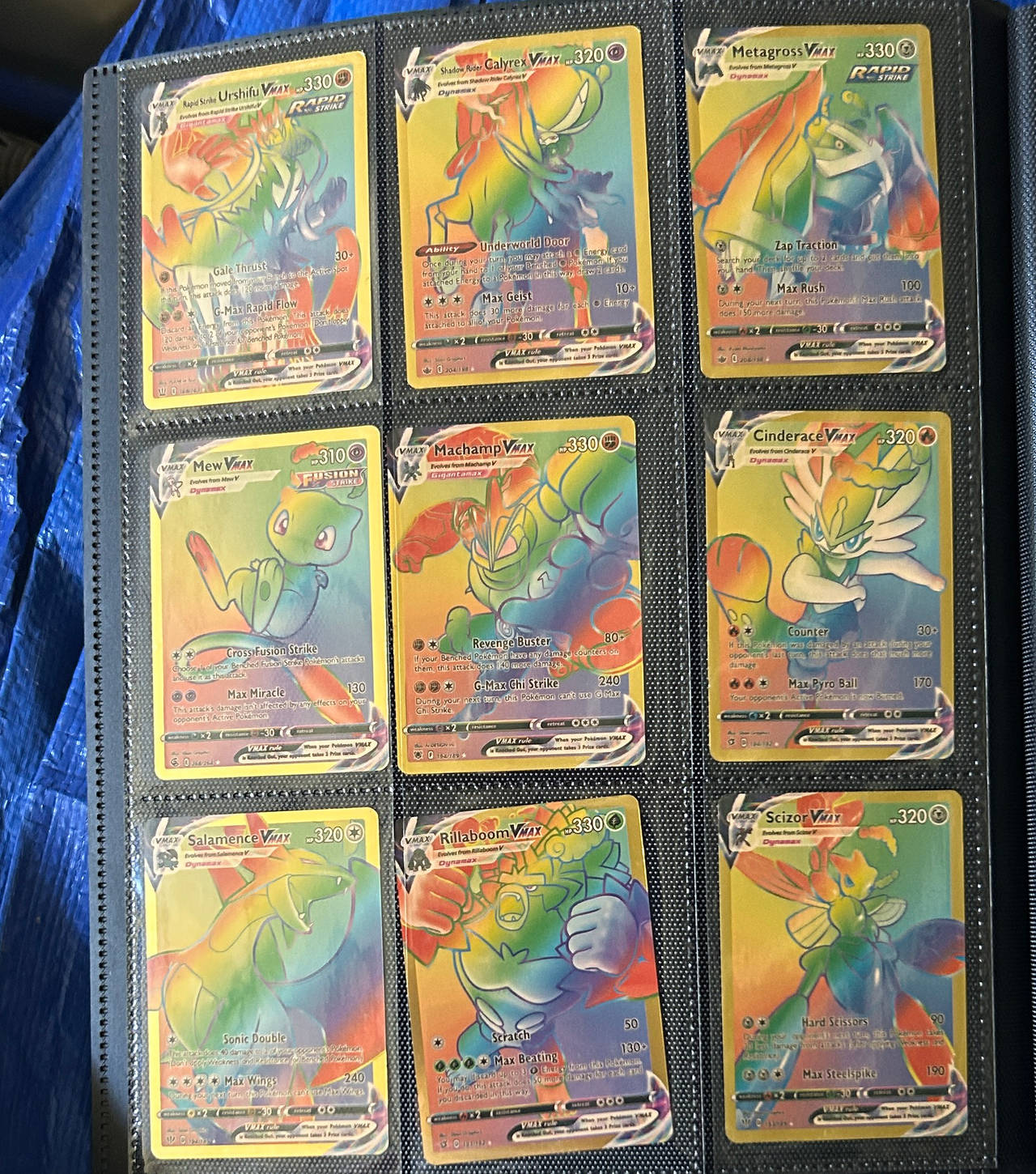 Pokémon TCG VMAX Rainbow Rare Card Lot