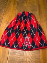 Los Angeles Angels Argyle Beanie Winter Hat - Image 6