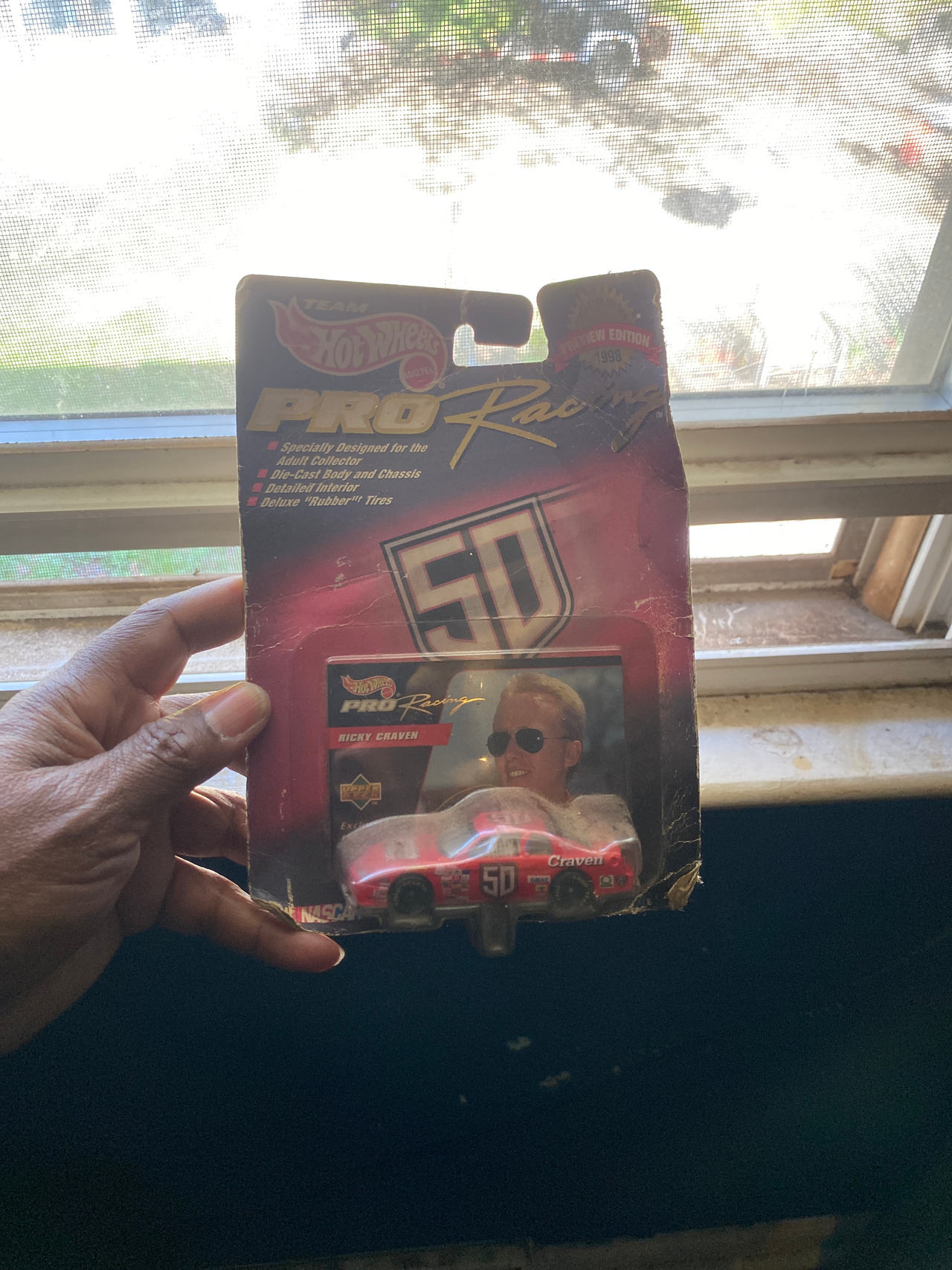 Hot Wheels Pro Racing Ricky Craven #50 NASCAR Diecast Car