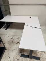 Poppin Electric Height Adjustable L-Shaped Standing Desk - Image 8