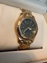 Lorelli Multifunction Gold-Tone Moon-Phase Watch – Vintage Style - Image 3