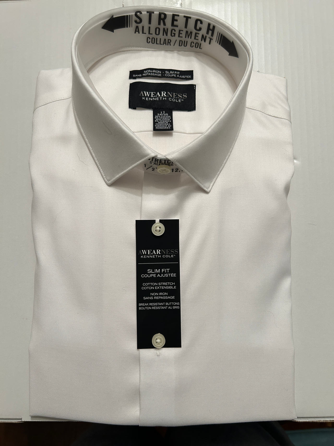 AWEARNESS Kenneth Cole Dress Shirt