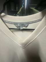 Marc New York V Neck Long Sleeve Sweater Cream Size Small  - Image 1