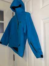 The North Face Blue Jacket with Hood Small 7/8 Kids Children’s. - Image 2