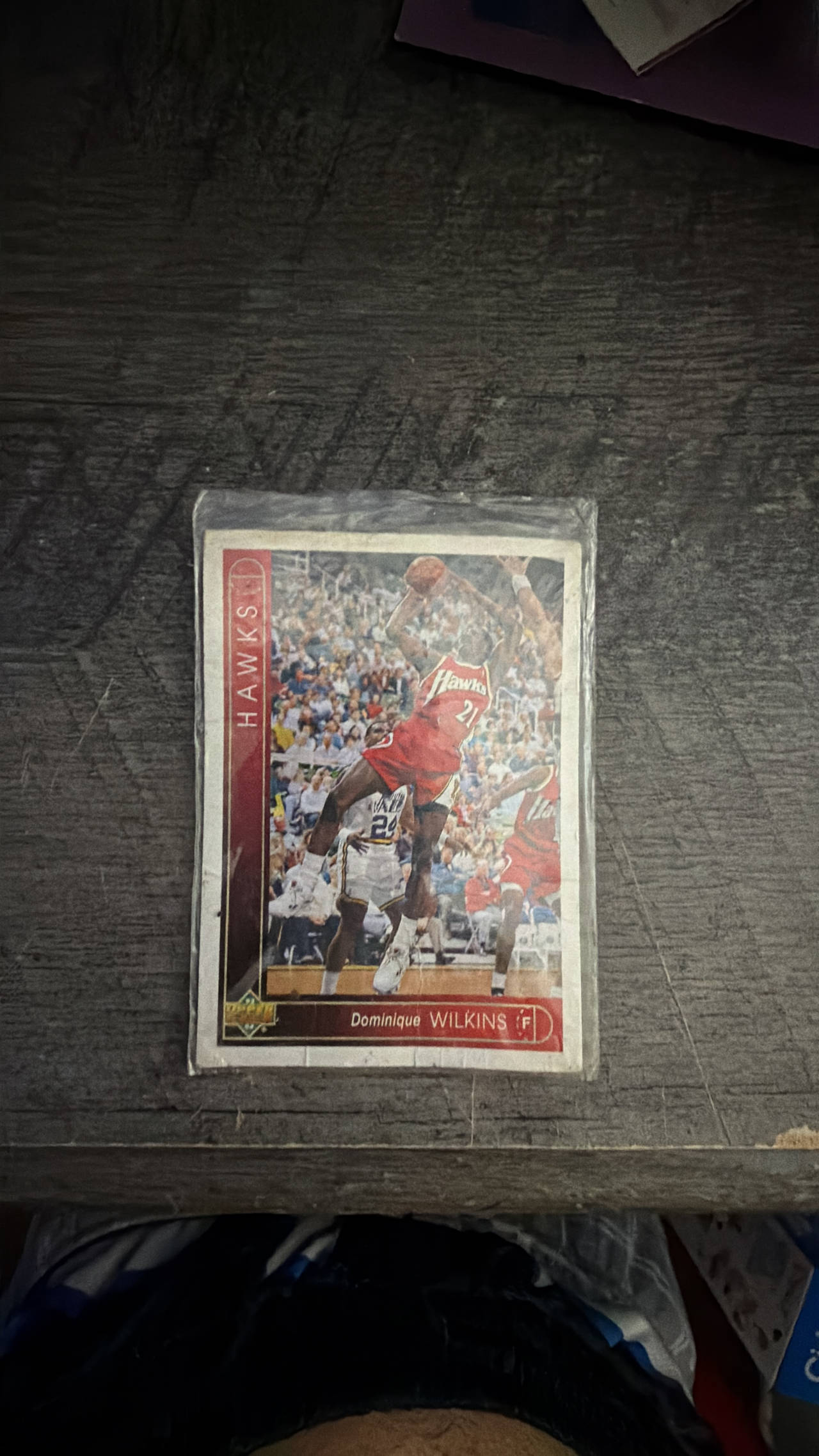 1991-92 Upper Deck Dominique Wilkins #21 Basketball Card