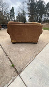 Oversized Chair and Ottoman Set - Image 2