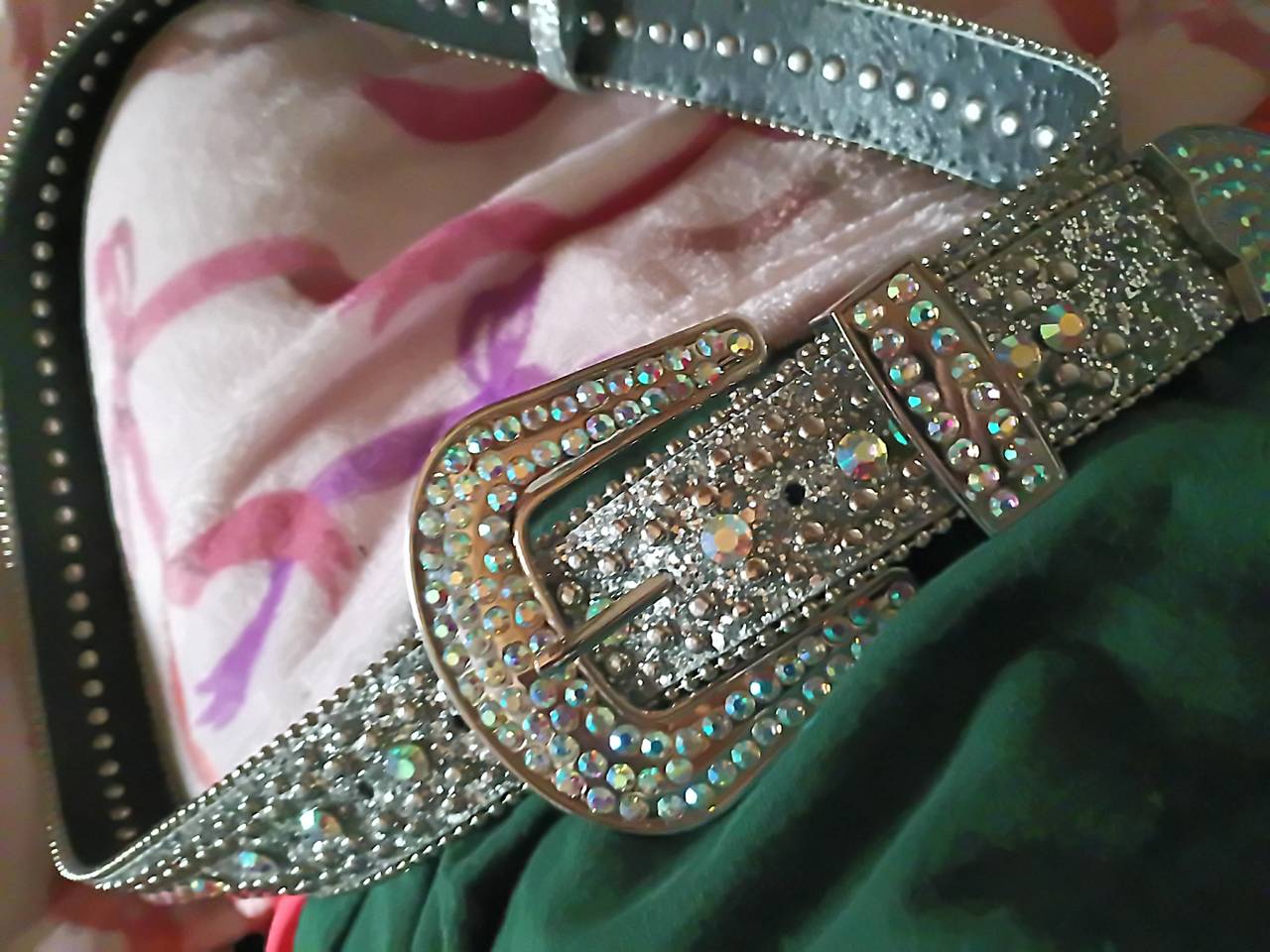 BB Simon Rhinestone Belt