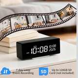 5G WiFi Hidden Camera Alarm Clock - Image 5