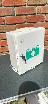First Aid Wall Mounted Cabinet - White - Image 2
