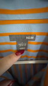 H&M Men's Striped Long Sleeve Button Down Shirt - Image 6