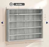 Wall Mounted Acrylic Display Case for Minifigures and Collectibles - Image 2