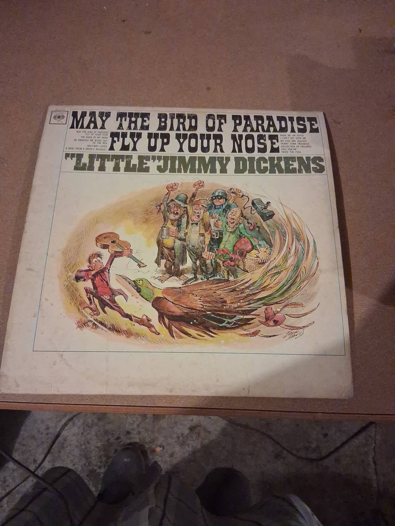 Little Jimmy Dickens - May the Bird of Paradise Fly Up Your Nose Vinyl LP