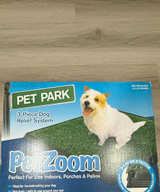 PetZoom Pet Park 3-Piece Dog Relief System - Image 1
