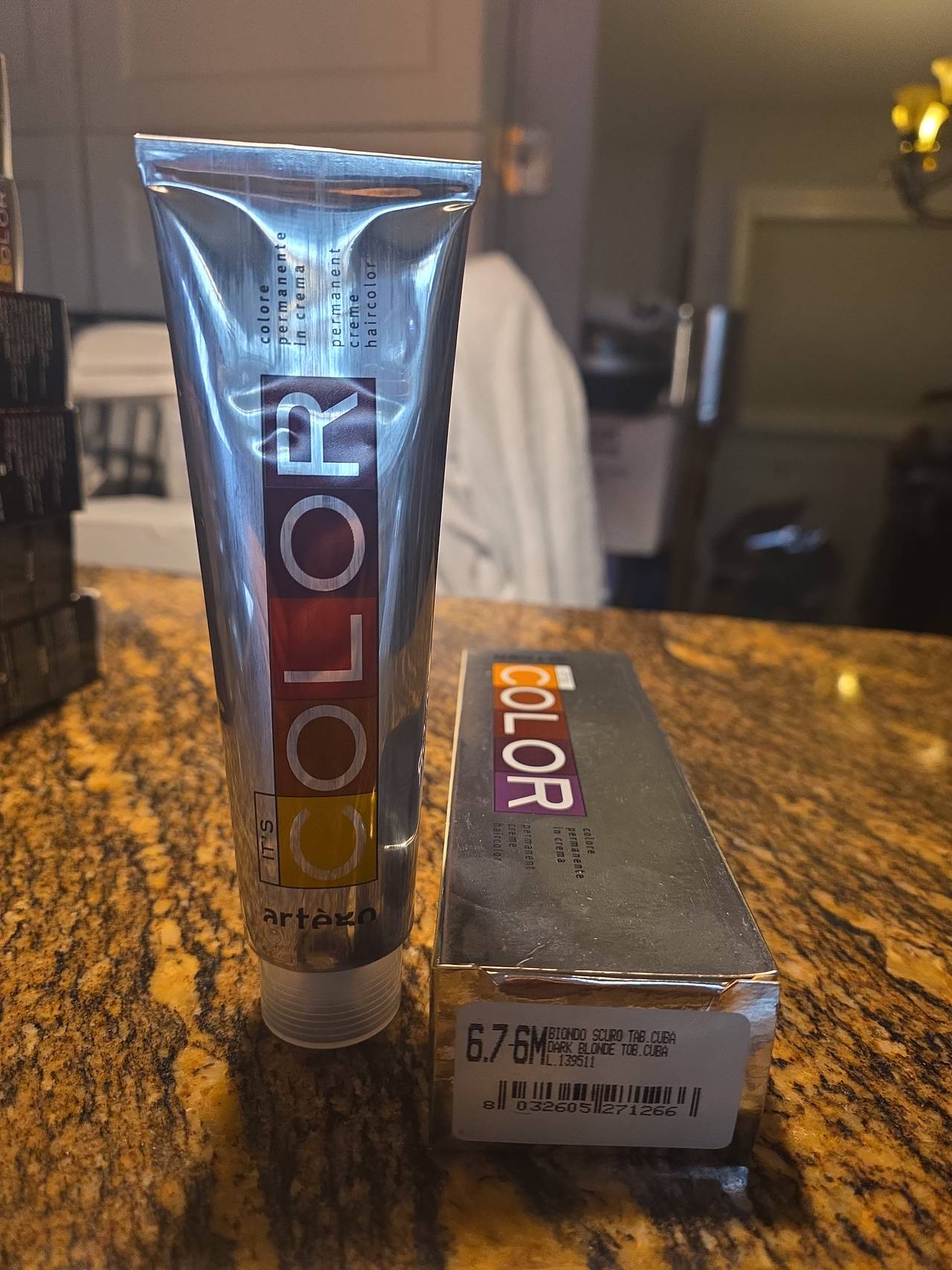 Artègo It's Color Permanent Hair Color 6.7GM Dark Blonde Tobacco Cuba