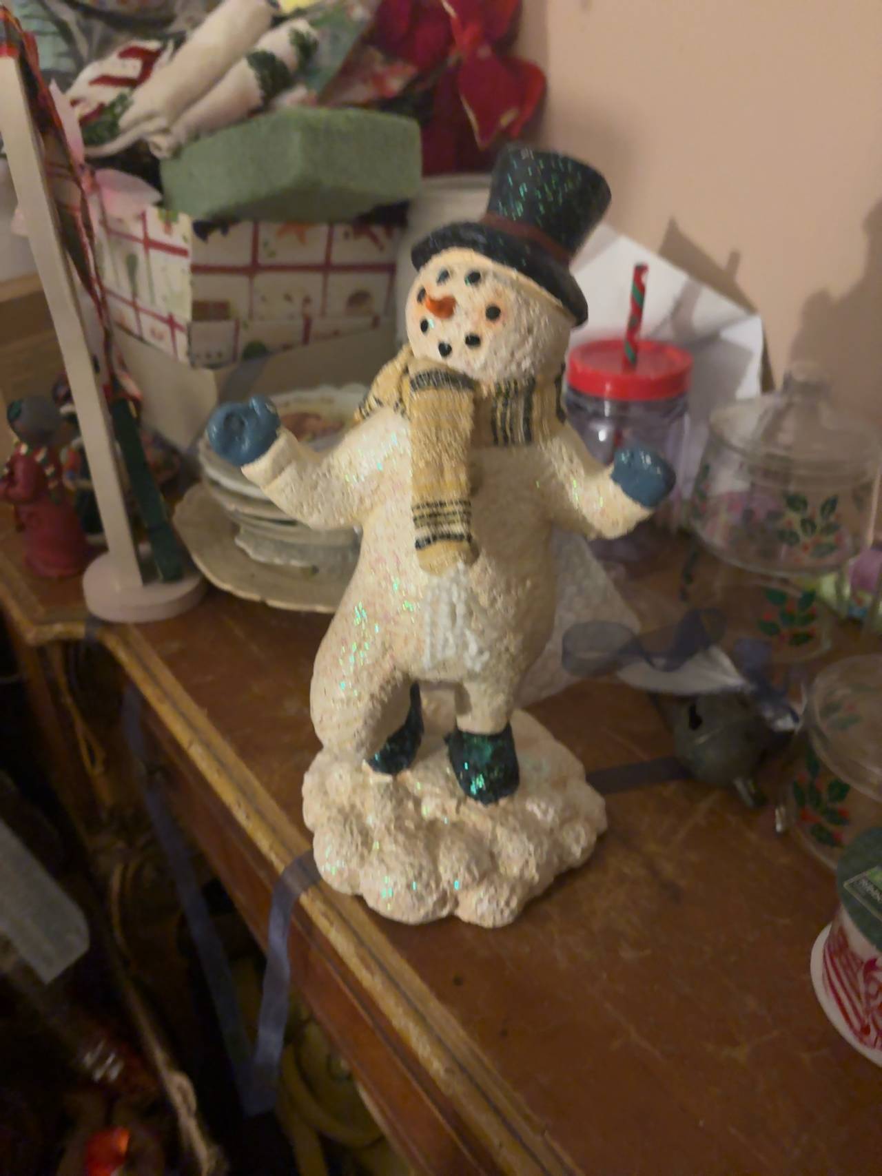 Enesco Snowsnickle Snowman Figurine
