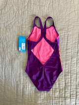 Arena Girls Performance MaxLife One Piece Swimsuit Girls Size 8/10 - Image 2