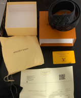 Louis Vuitton LV Initiales 40mm Belt Monogram Eclipse - Image 1