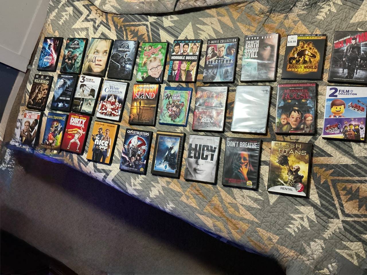 Assorted DVD and Blu-ray Movie Collection