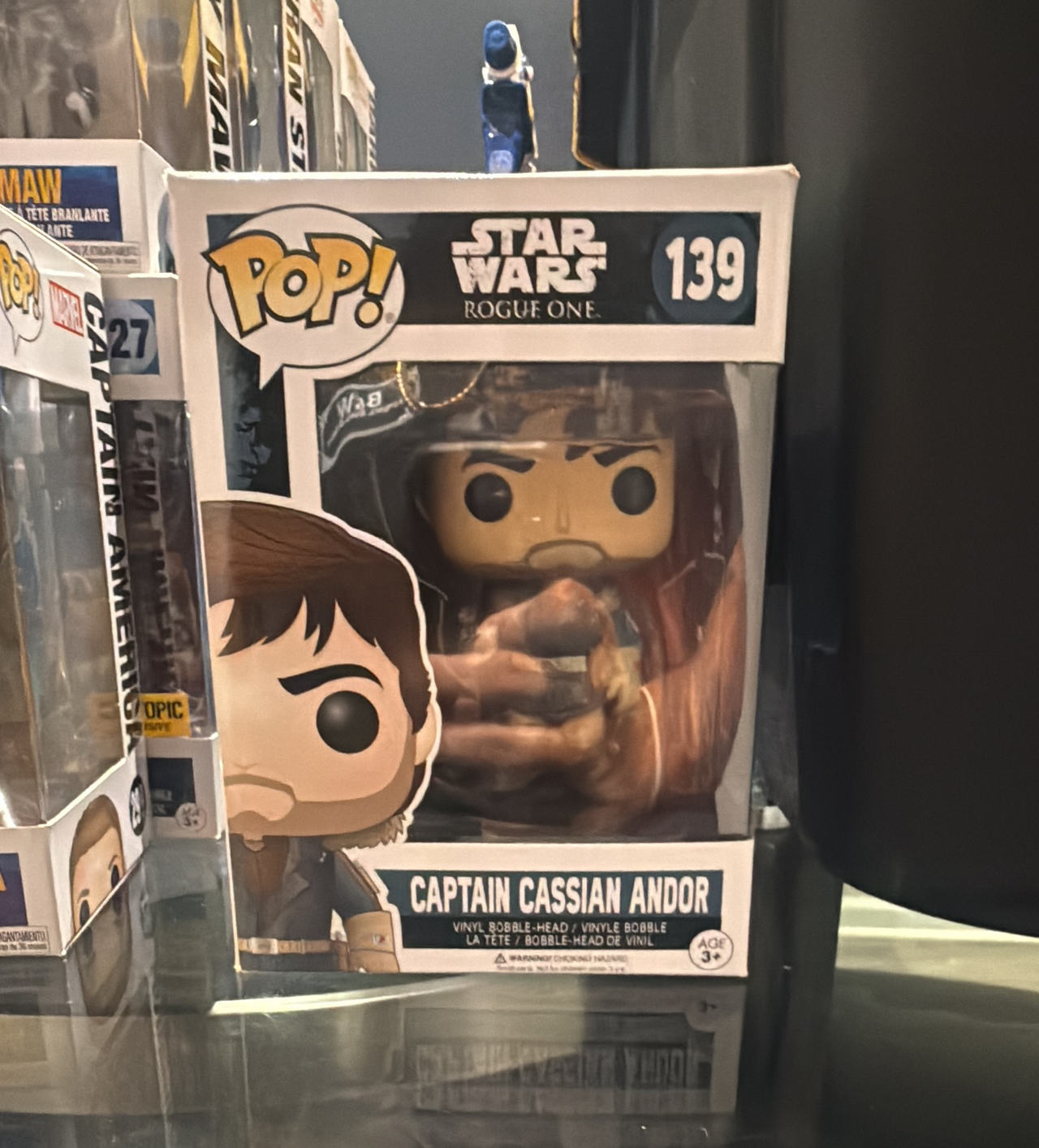 Funko Pop! Star Wars: Rogue One - Captain Cassian Andor #139