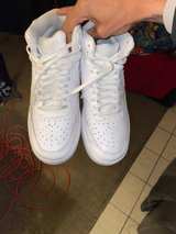 Nike Court Vision Mid All White - Image 3