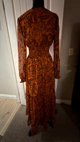Patrons of Peace Maxi Dress Blue Floral - Image 2