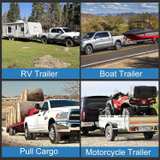 Vullteeon 2.5" Adjustable Trailer Hitch Ball Mount - Image 7