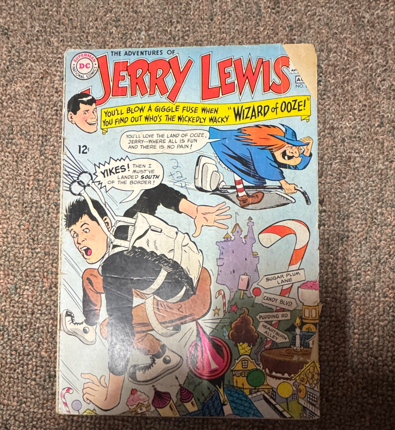The Adventures of Jerry Lewis #95 (August 1966)