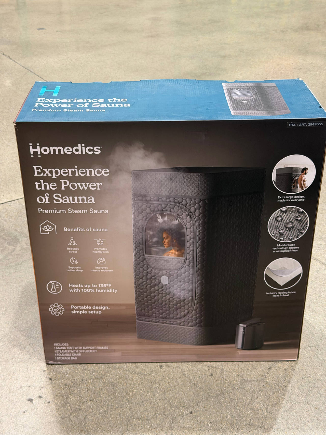 HoMedics Premium Steam Sauna